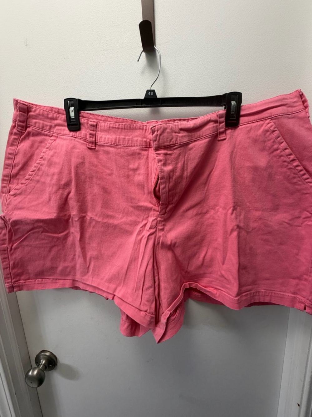 Lane Bryant Coral Pink Bermuda Shorts